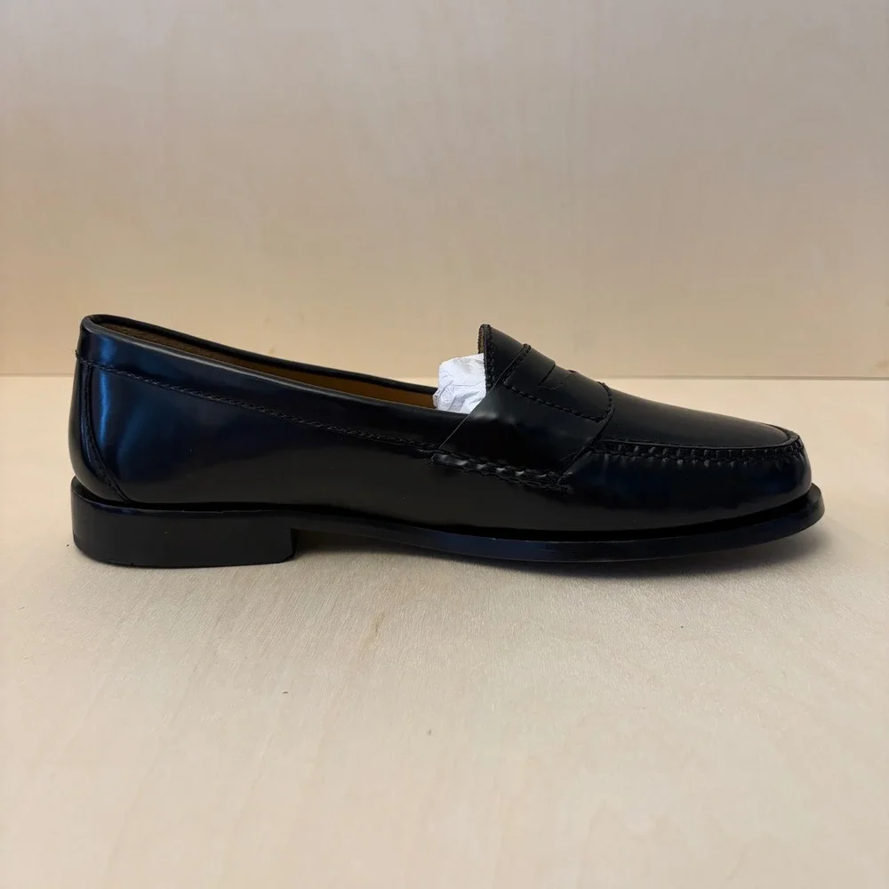 Cole Haan Pinch Prep Penny Loafers Mens 11 Black Slip On Dress Shoes New